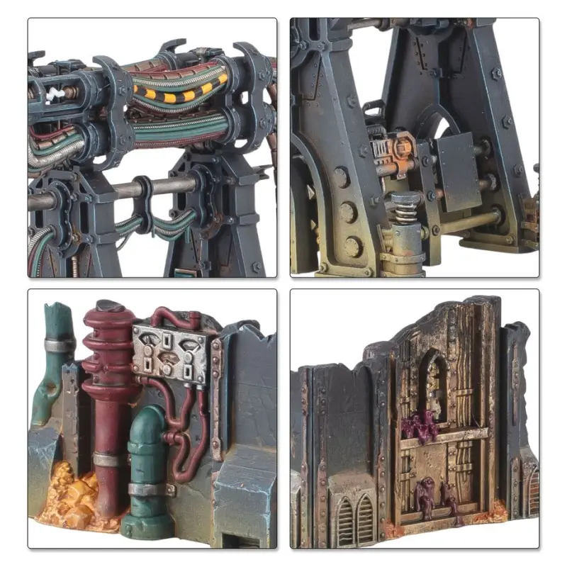Set battlezone combat patrol battlezone terrain, warhammer 40k, games workshop, model 73-401